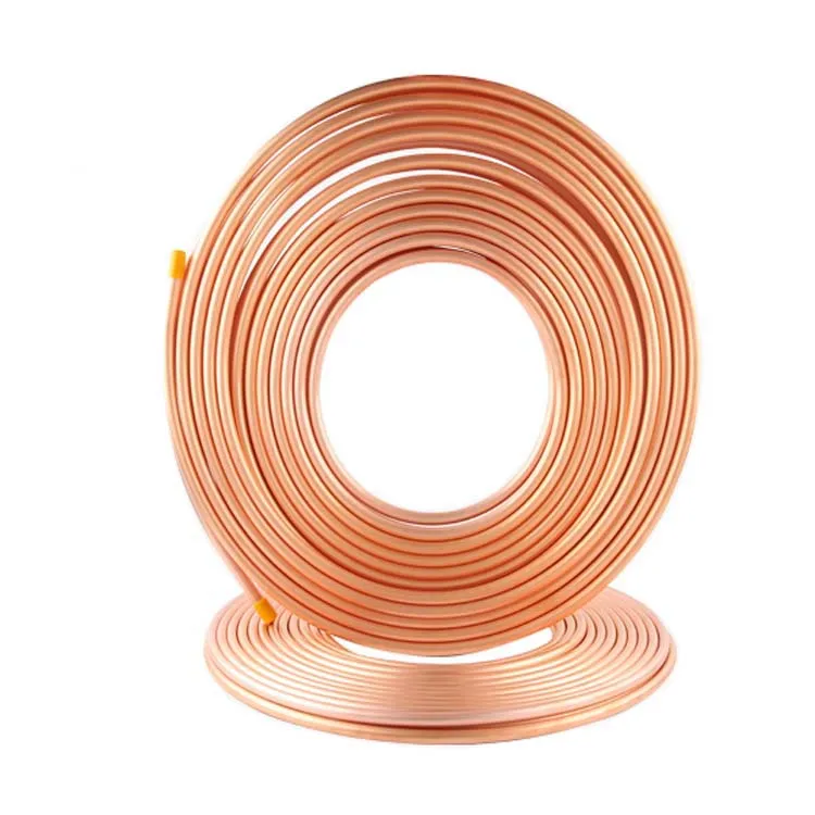 Copper coil pipe ASTM B280 C12200 c2400 pancake copper coil tube air conditioning refrigeration copper coil pipes tube