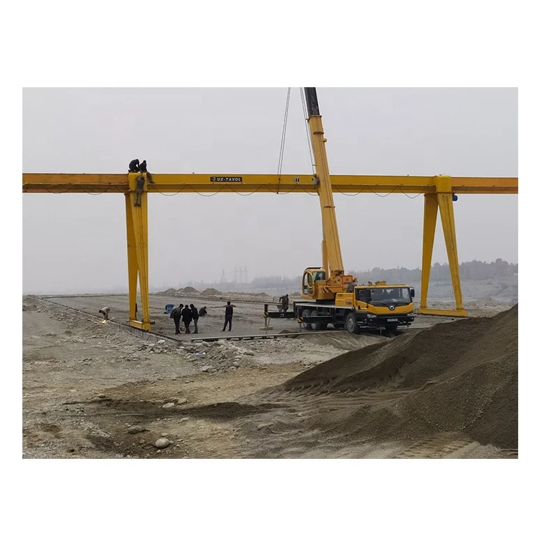 Crane Lift 3ton Large Machinery Wireless Crane Gantry Cranes For Construction Works