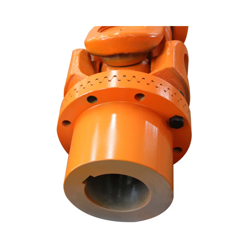 Standard Cardan Shaft Swc550wf Universal Joint High Quality No Telescopic Flange Type Cross Shaft Universal Coupling