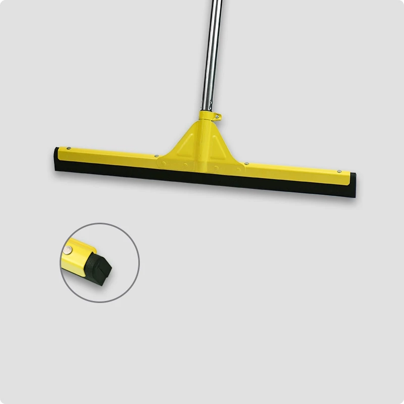 High Quality Metal Colorful Soft Eva Rubber Floor wipers For Bathroom Clean Professional Blade Squeegee