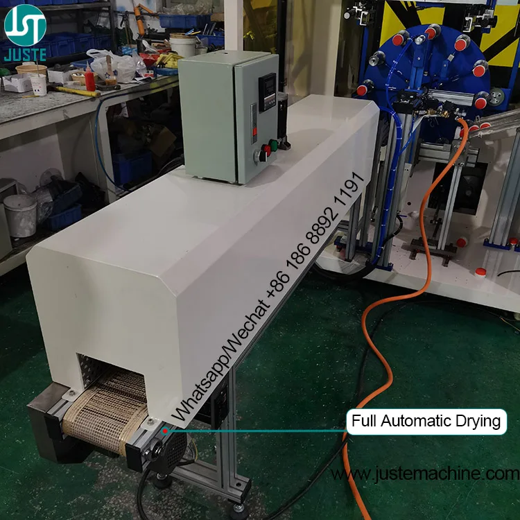 Brand New Screen Printer Product Logo Automatic Spot UV Varnish Exposure Unit PLC Screen Printing Machine With UV Drying Dryer