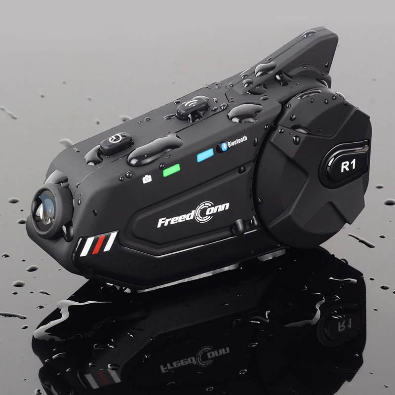 Камера 1080P HD видеорегистратор мотоциклетные шлемы камера Bluetooth групповая связь гарнитура для