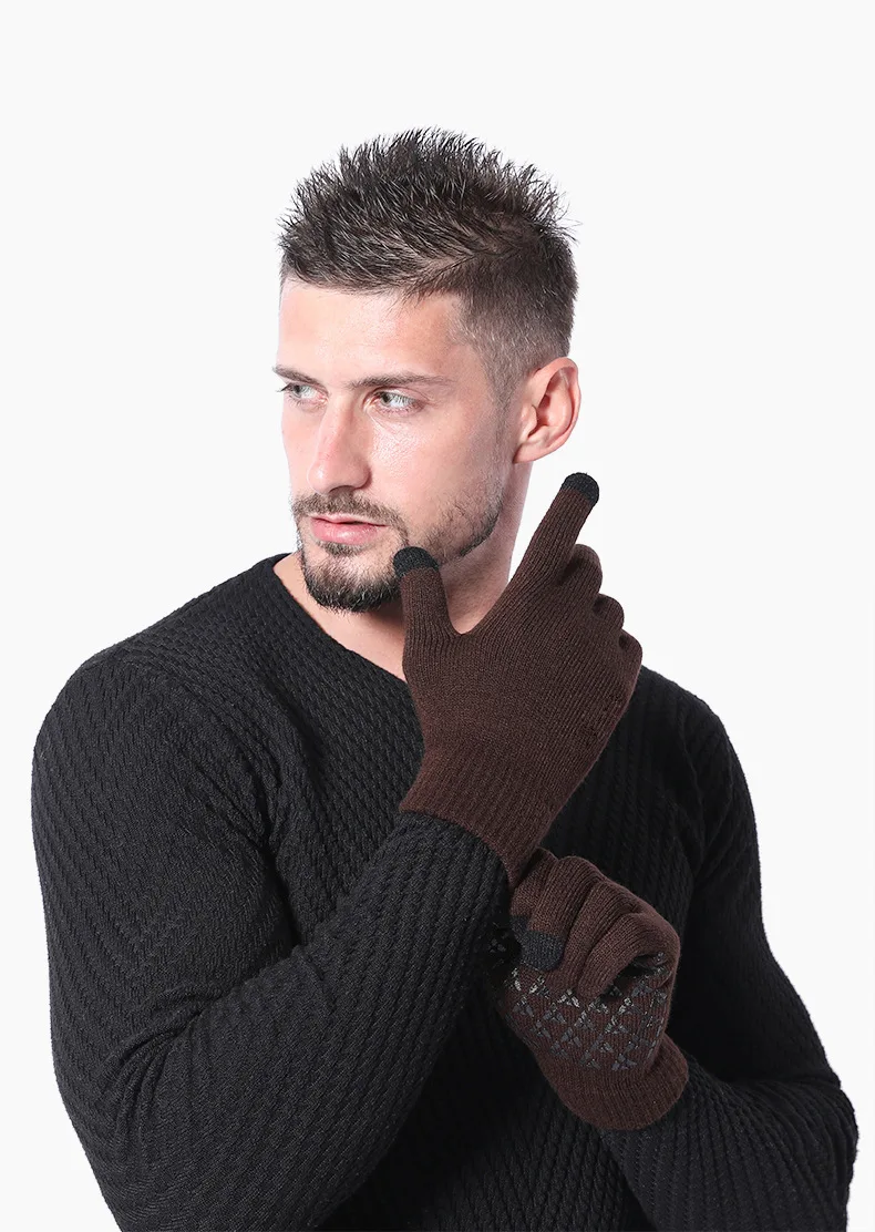Unisex Game Gloves Winter Keep Warm Knitted Mobile Phone Sensitive Touch Screen Glove