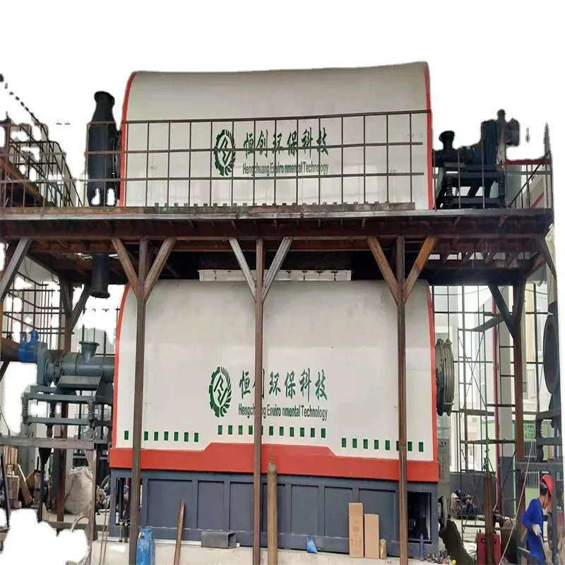 60 ton Per Day 24 Hours Non-Stop Fully Continuous waste Plastic tyre Pyrolysis Plant