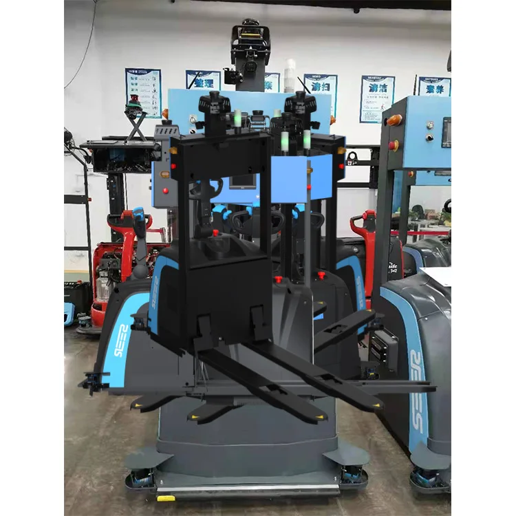  High quality slam precision positioning laser navigation AGV forklift