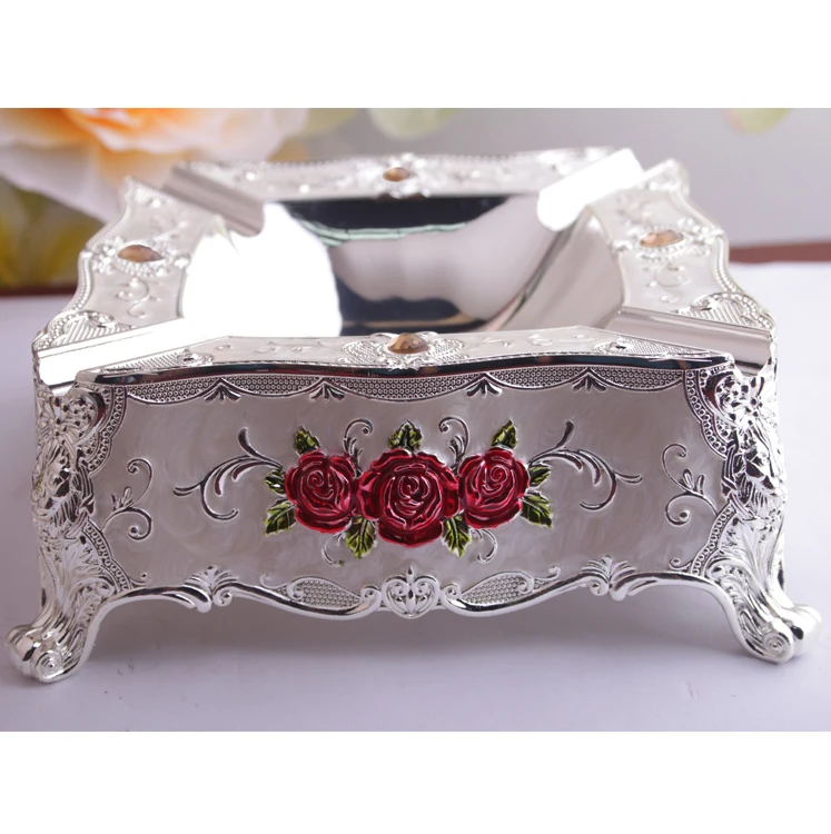 
Factory wholesale gold copper vintage cigar stands ashtray 