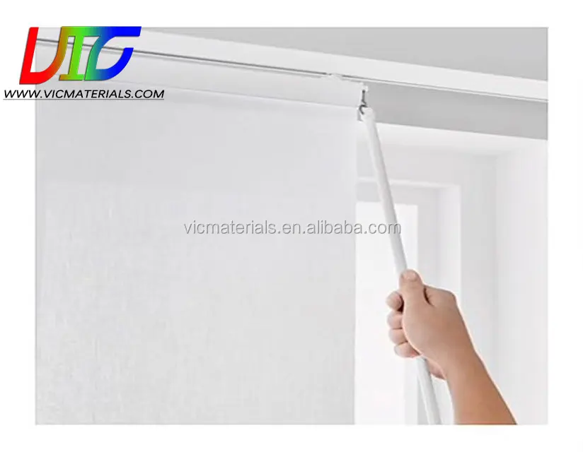 Hot selling fiber curtain rod, good quality fiberglass curtain pull rod stick supplier