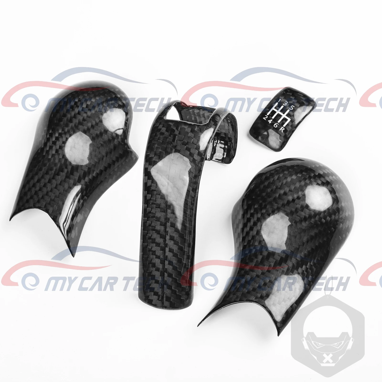 gear shift knob cover  carbon fiber trim for nissan 350z 2003-2009