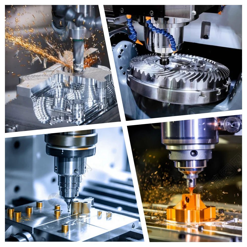 Custom Precision Milled Metal Component For Oil Pump Impeller And Shaft Cnc Machined Parts