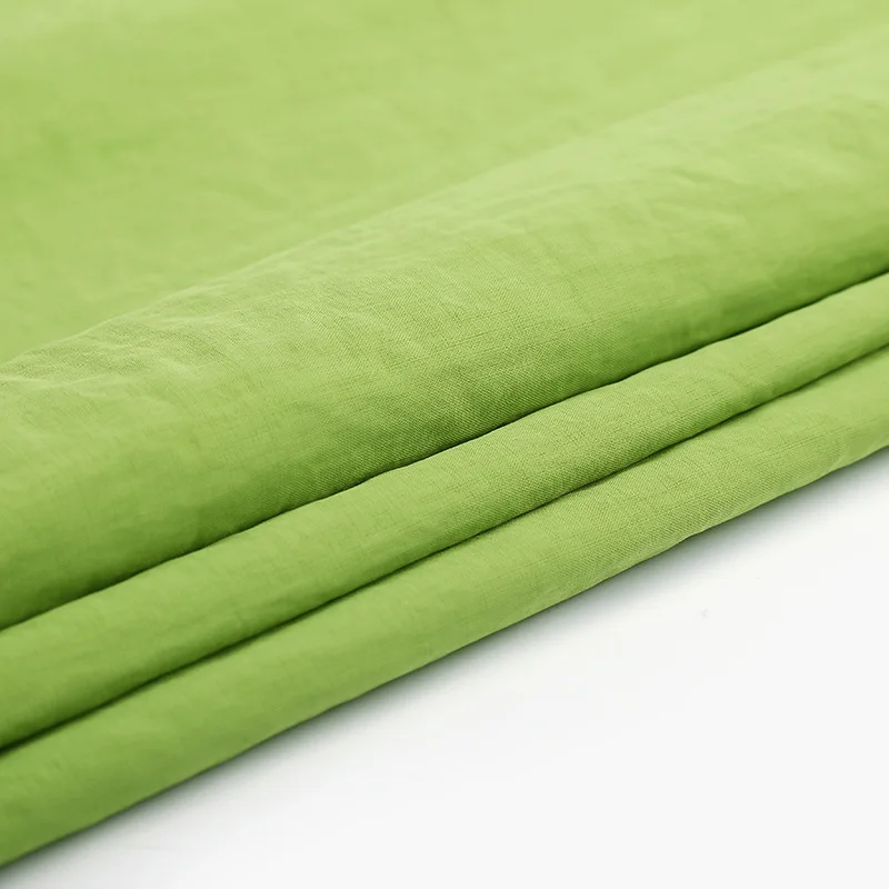 Wholesale Bright Silk Cross Cloth Plain Fabric 14% Nylon 86% Polyester Fabric