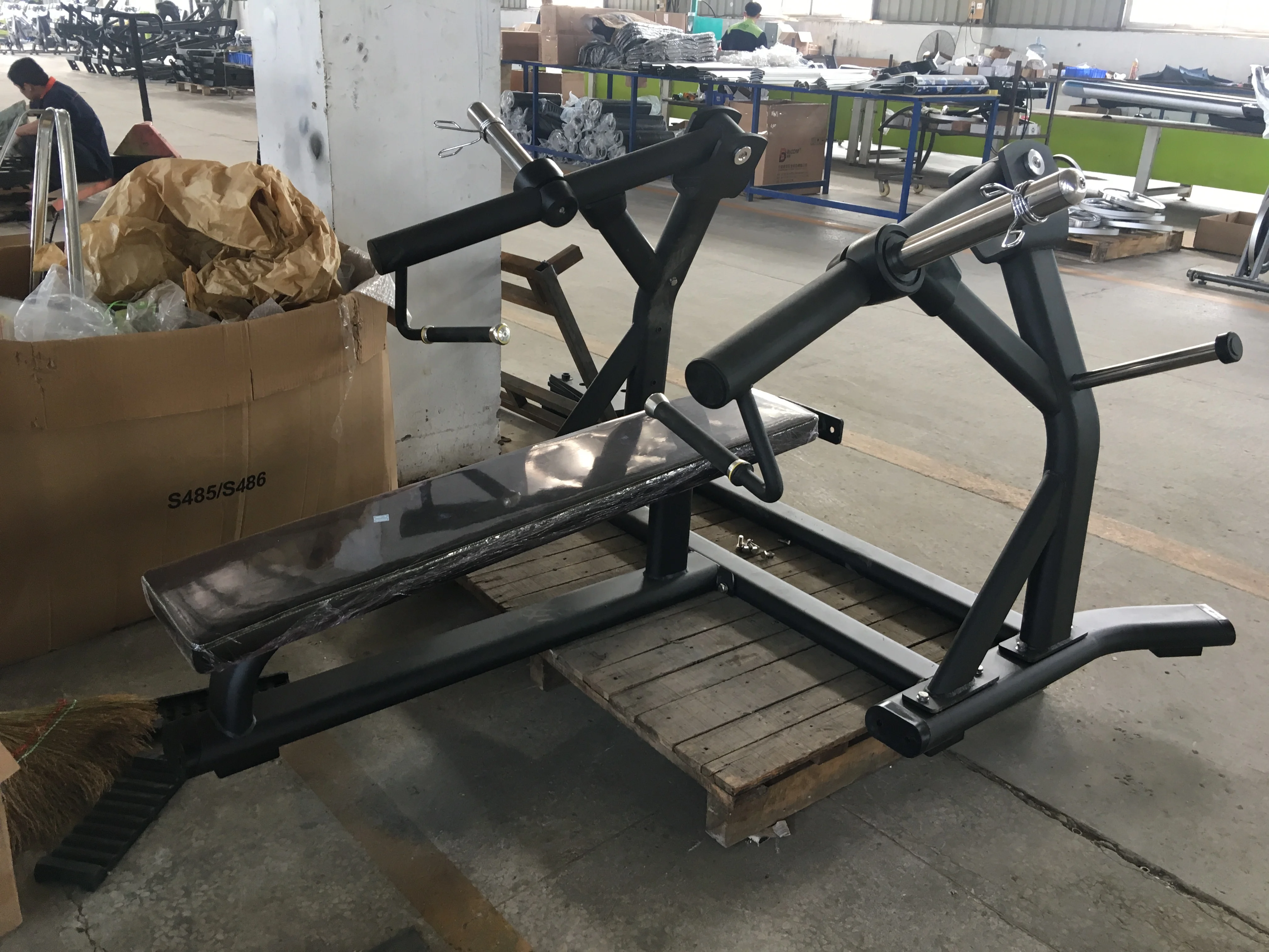 Low Price Commercial Gym Equipment Weight Lifting Fitness Gym Machines Horizontal Bench Press for Training