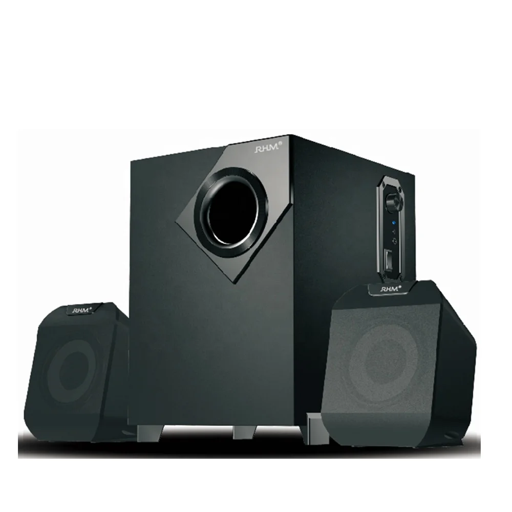 RHM RS-40Ax Mini Portable Home Theatre System 2.1 Speaker With AUX/USB/SD/FM/Remote/BT