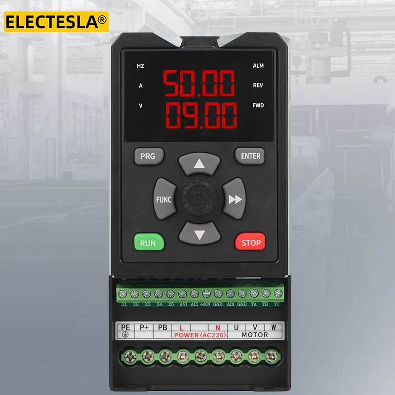 Hot Selling VFD 5.5kw 7.5kw Inverter 3 Phase Variable Speed Frequency AC Drive For Pump