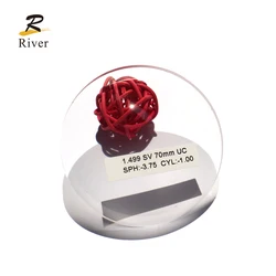 1.49 single vision uncoated lenses clear eyewear lenses