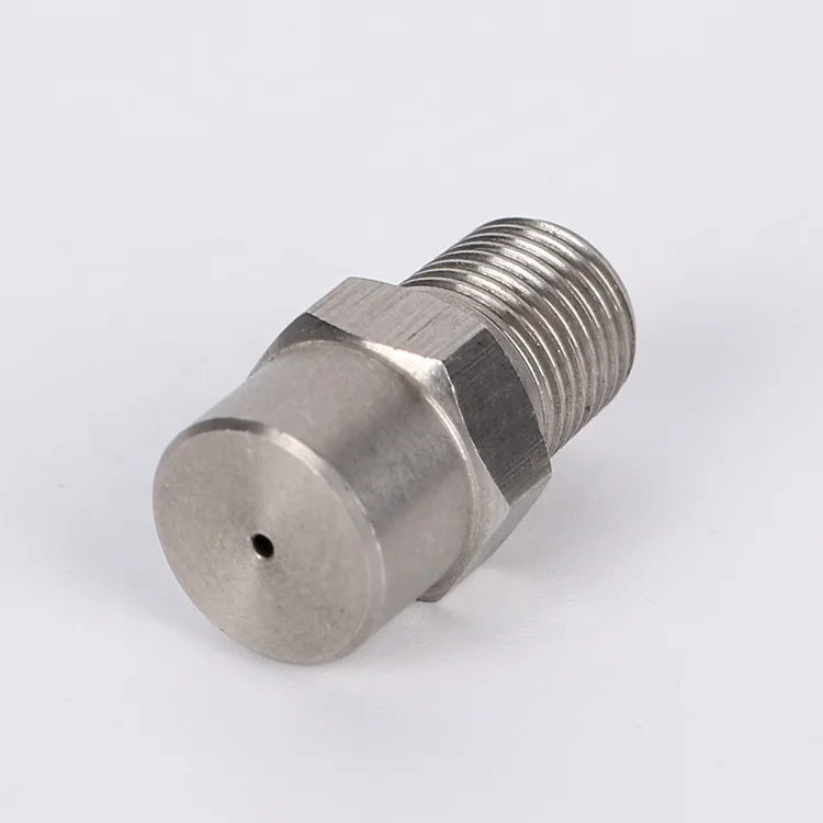 
65 Degrees 1/8 Thread Size Hollow Cone Tip Wide Angle Full Cone Spray Nozzle for Dust Control 