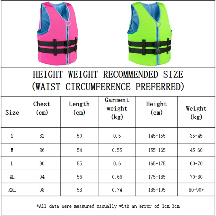  Hot Sale Buoyant Jackets Adults Lifejacket Marine Surfing Vest Life Jacket For