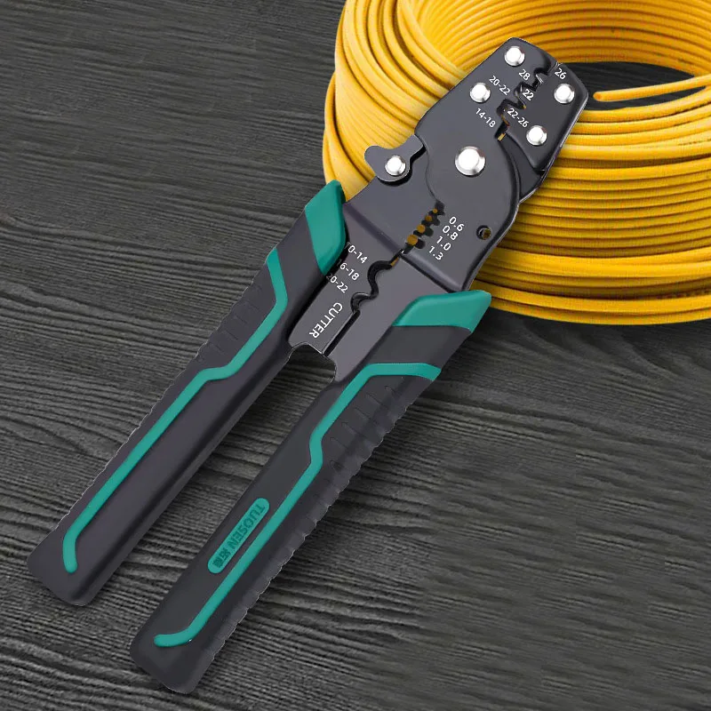 Multi Function Anti Static Electricity 8-Inch Stripping Pliers Carbon Steel Wire Cable Cutting Pliers