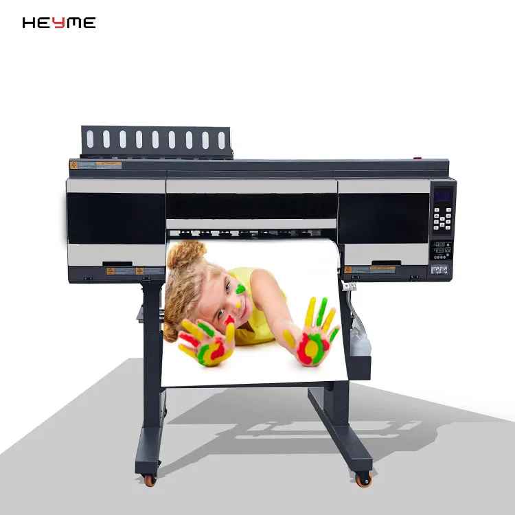 heyme 60cm.62cm cm Two i3200 Heads Fast Speedy Garment Hoodie Sportswear DTF Roll Print Inkjet Shaker Printer
