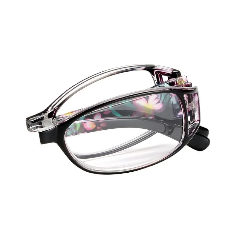 2023 clear plastic folding anti blue light manufacturer unisex square frame cheap fancy reading glasses for men women
