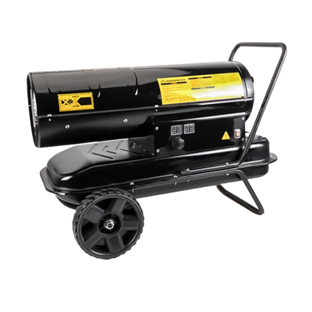 50kw Greenhouse Poultry Brooding Equipment With Smart Diesel Air Heater Industrial Kerosene Oil Fan Heater