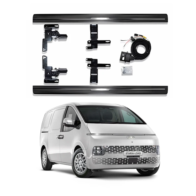 Factory Direct Sales Non-slip Electric Side Step Rustproof Running Board Wholesale Auto Parts For Hyundai H1 Staria 2019-2023