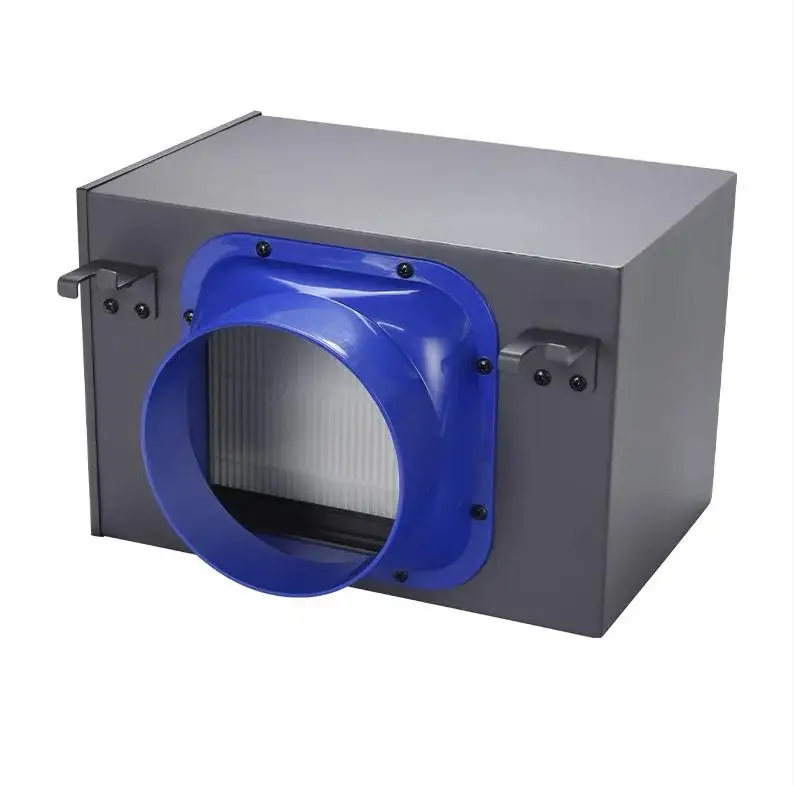 Fresh Air Pm2.5 Air Duct Filter Box Indoor Air Purification Filter Box For Ventilation System
