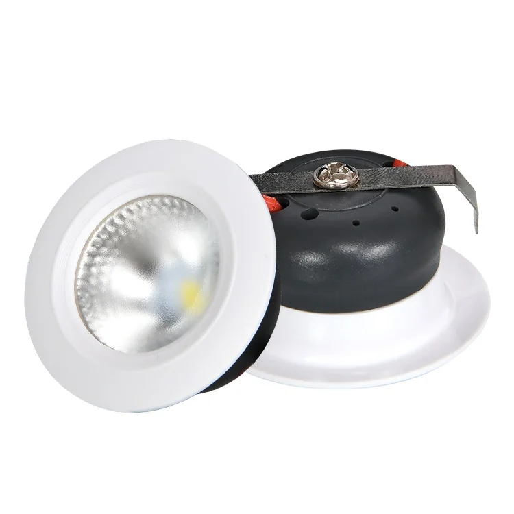 2021 New Bis Certification white black 1W 3W mini spotlights led downlight led lamp downlight for cupboard jewelry showcase
