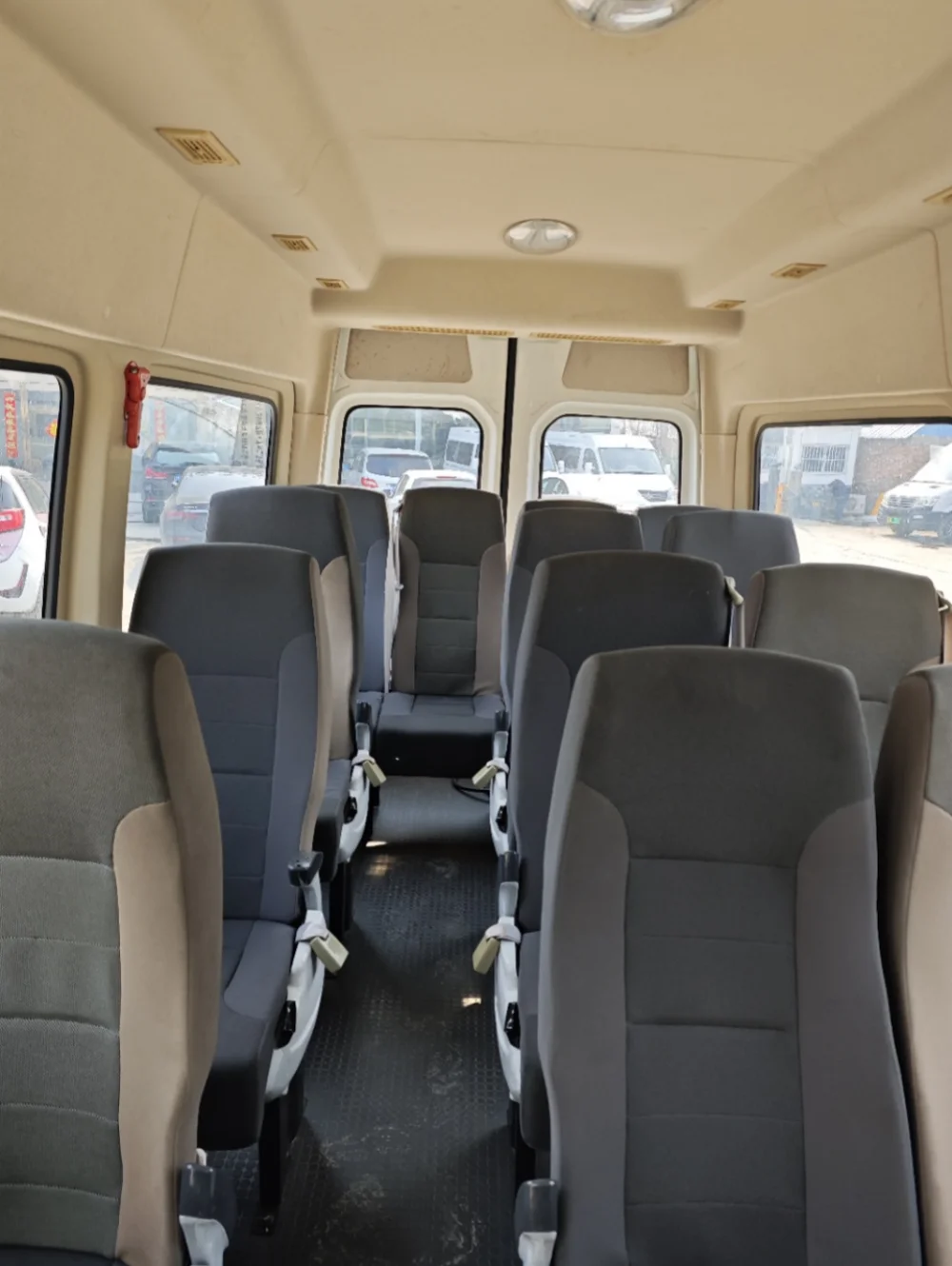 14 Seats Kinglong Luxury Automatic Coach Used Mini Electric Bus Export Model NJL6600BEV15 Front Engine Coach Bus on Offer Online