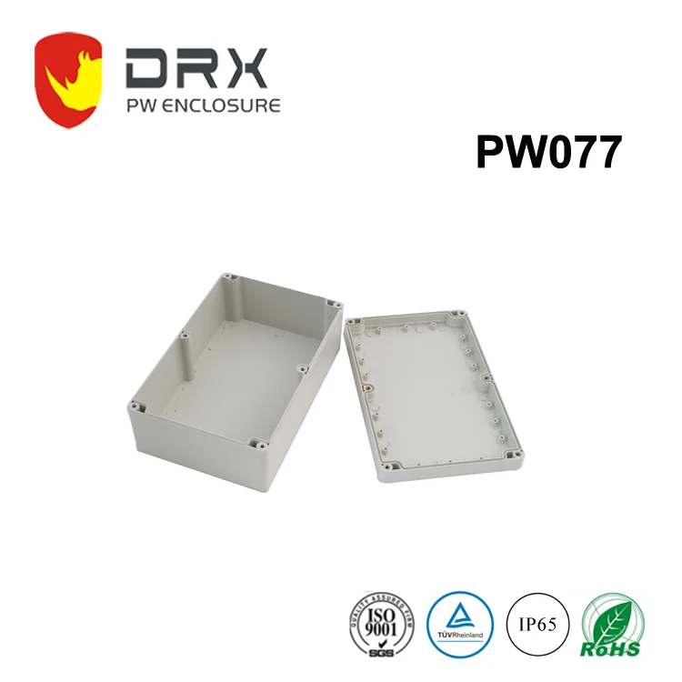 
Factory Free Sample PW077 230*150*85mm Durable switch box Waterproof plastic electronic enclosure for PCB board 