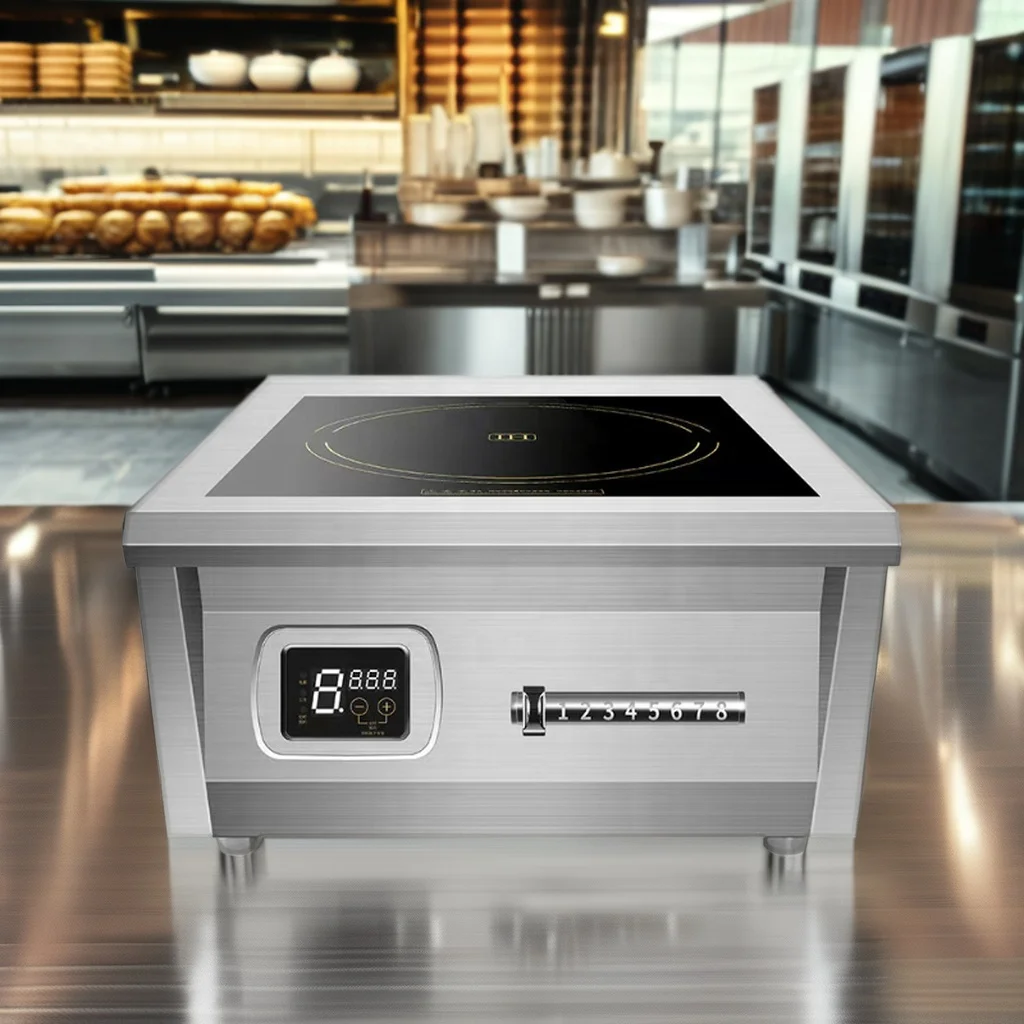 Industrial induction cooker ceramic & wok 5kw commercial induction cooker core kit commercial induction concave frying cooker