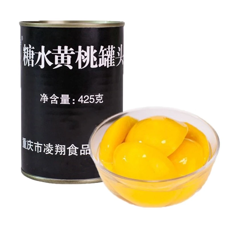 Wholesale all kinds of high quality pineapple, mulberry, peach, grape, lychee, orange and assorted fruit canned 425g *12 cans
