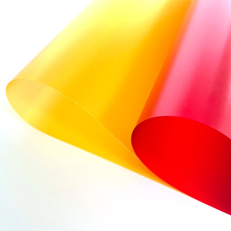 Индивидуальная прозрачная синяя ПВХ ацетатная обвязочная крышка A4