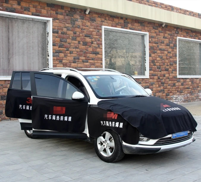 custom any design ProGlass Bonnet Protector Auto fender pads three sets of auto maintenance fender pads