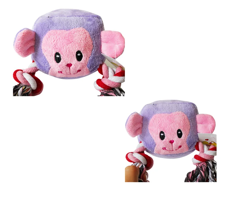 
Pet toys free samples Mahjong Monkey for dog ,pet product realistic plush toy dog 