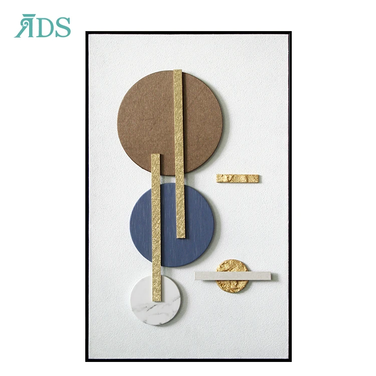 Hot sale interior living room wall decor home modern 3d artwork