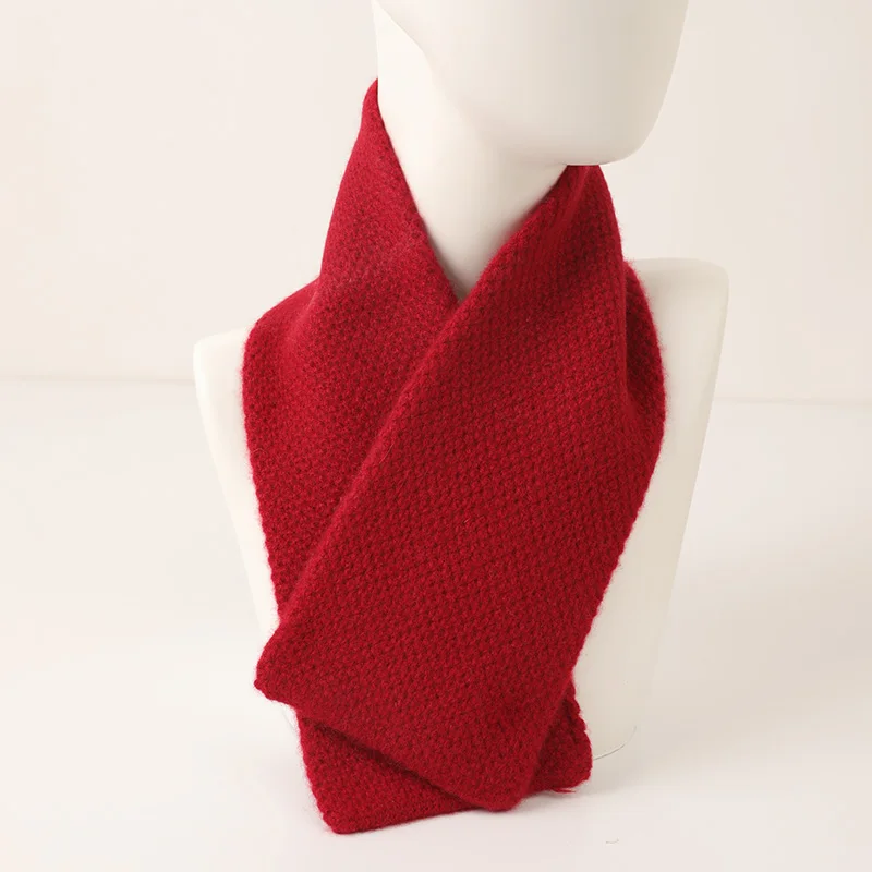 sik friendly soft pure cashmere kids snood scarf custom winter knitted baby neck warmer stole cashmere scarves shawl