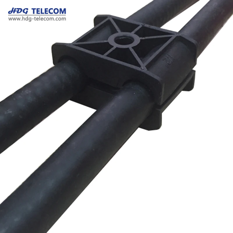 Коаксиальный кабель 1/2 дюйма, поддержка пластиковых блоков для зажима обруча, блок зажима для фидерного кабеля