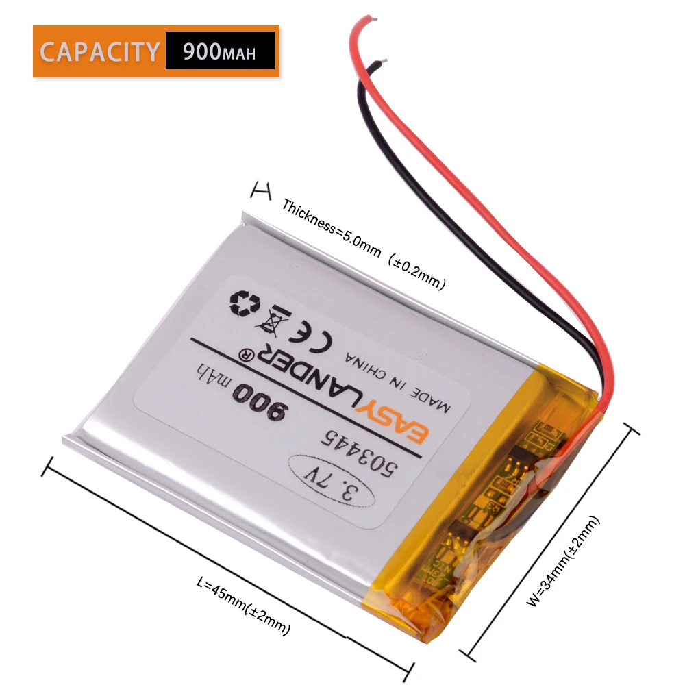 
flat lithium battery 