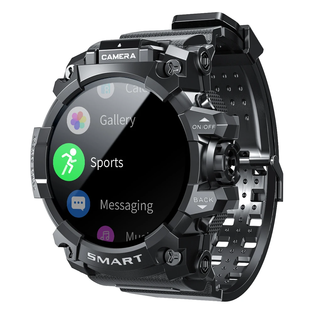 LOK MAT APPLLP 6 Android 9.0 Smart Watch Phone GPS 4G WIFI 1.6' 4+64GB 5MP Smartwatch Exercise Record Sports Tracker