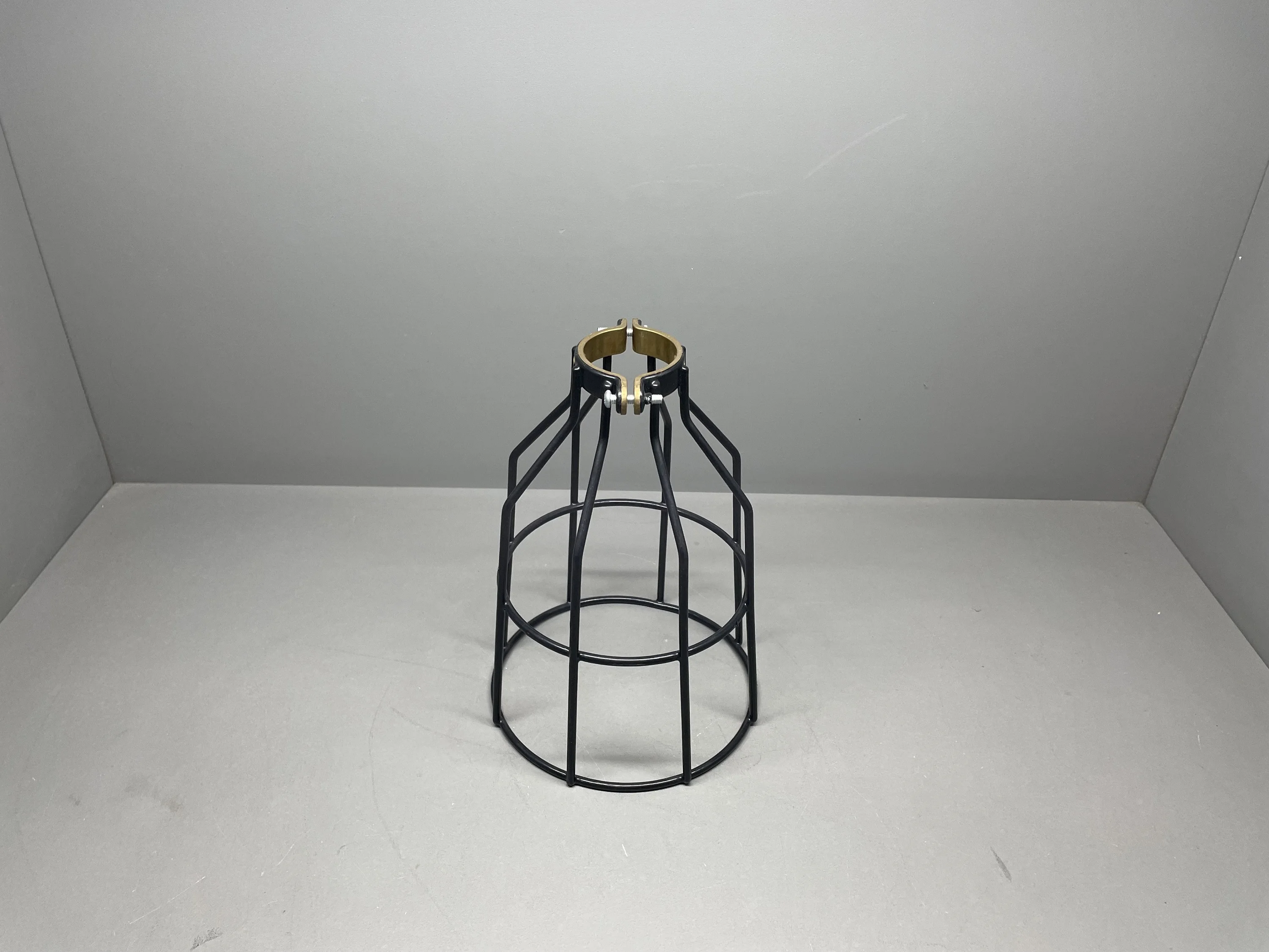 METAL WIRE LAMP SHADE CAGE GUARD INDUSTRIAL OR HOME LOFT LAMP GUARD for PENDANT