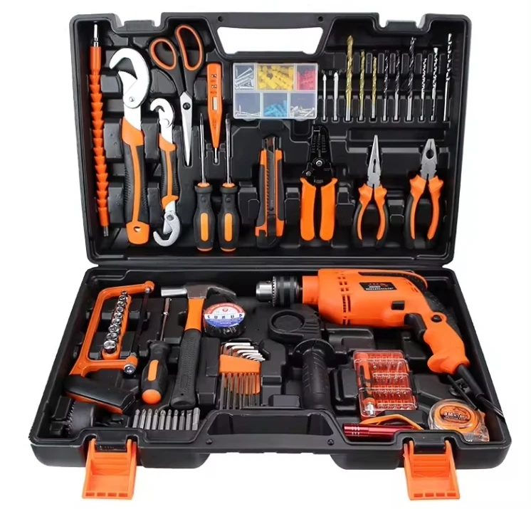 Оптовая продажа 83 шт. портативные наборы инструментов с отверткой плоскогубцы Прочные ручные инструменты многофункциональные Аппаратные Наборы ручных