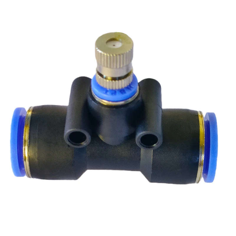 Brass Misting Nozzle Mist Sprayer Fog Water Spray Nozzles Sprayer 1/4 6mm 1/8 8mm for Outdoor Cooling System, Garden