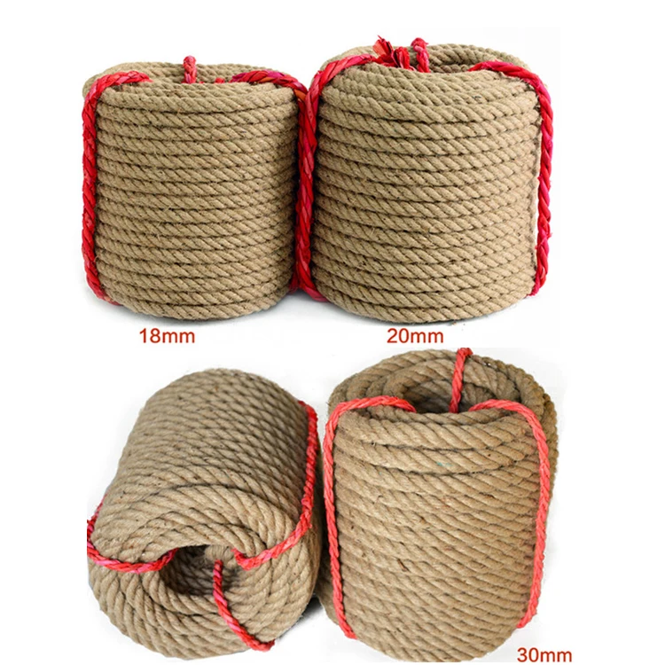 Good Quality 6mm Natural Jute Sisal Cat Rope for Cat Tree Tube