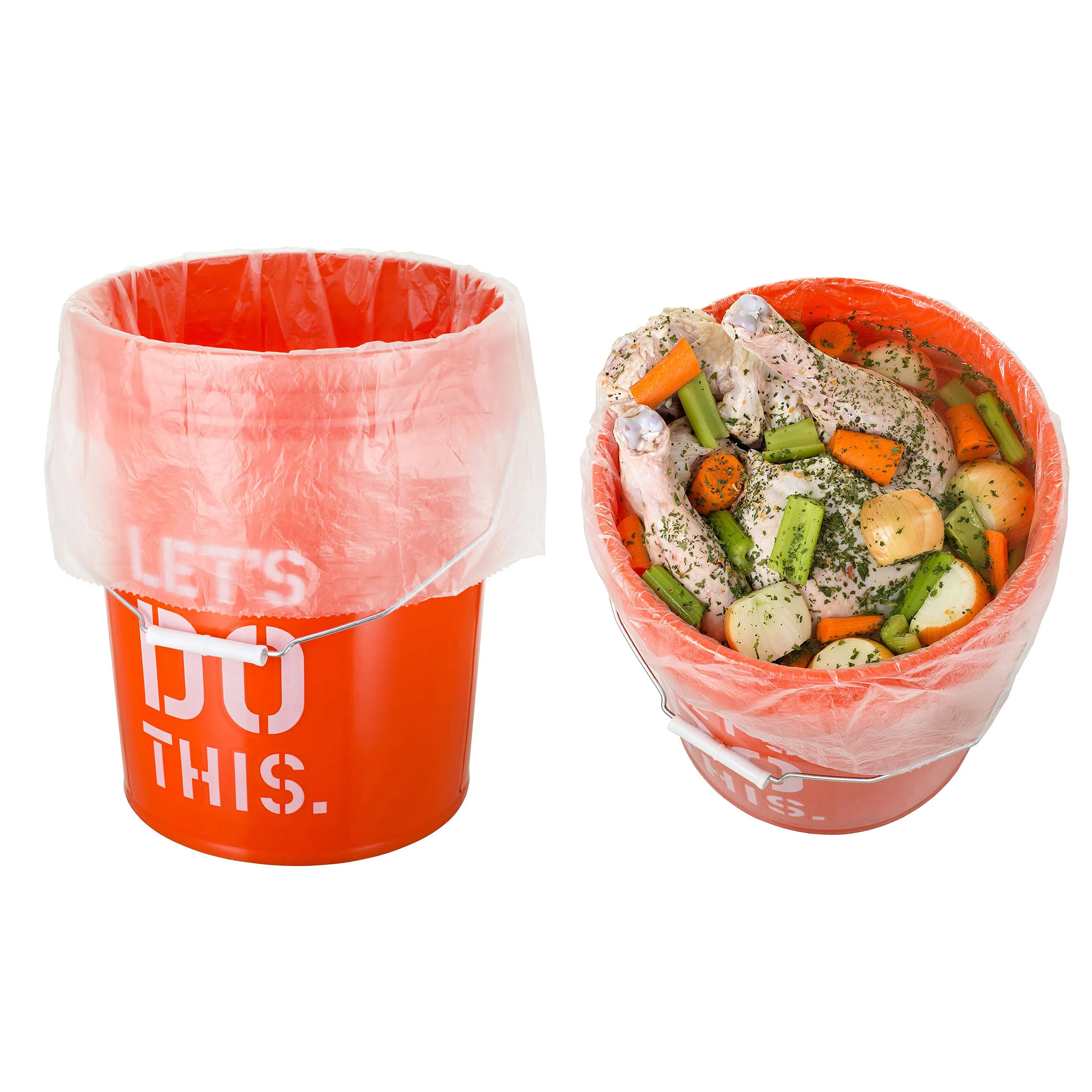 BPA Free Durable Food Grade Platisc 5 Gallon Bucket Liner Bags