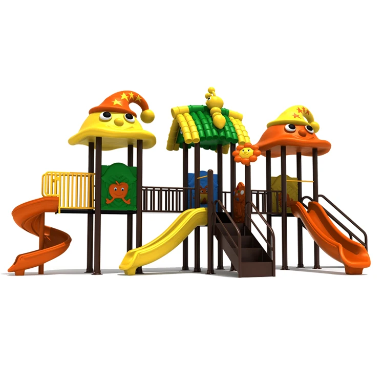 indoor plastic kids play ground slide equipment OL-YJ023
