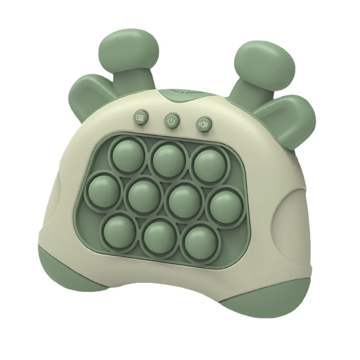 Quick Push Machine Console Game Silicone Training Cartoon Rabbit Astronauts Quick Push Push Pop It Game