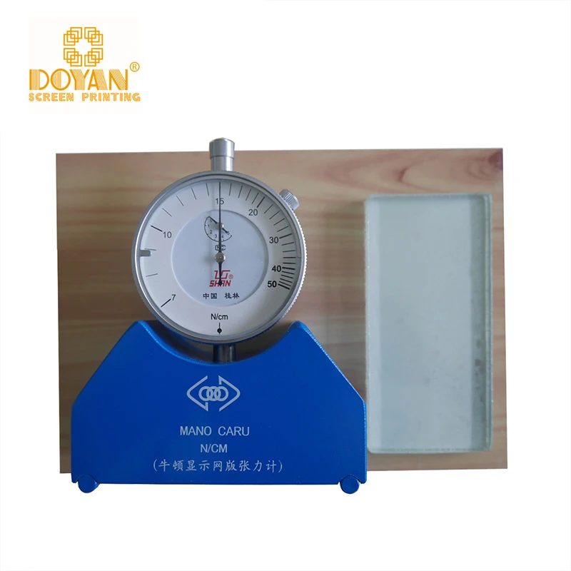 Screen printing accessories frame screens mesh tension meter