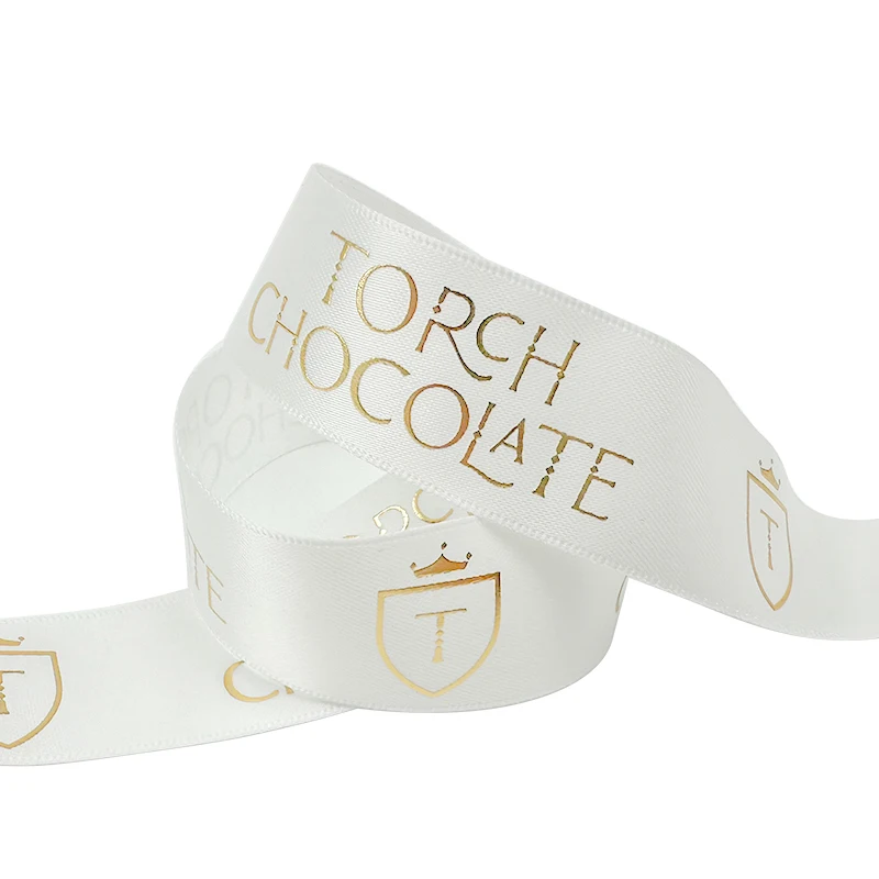 Factory Supply Ribbon For Gifts Bow Satin Ribbon Custom Ribbon With Logo