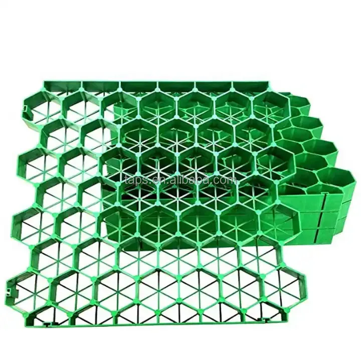 HDPE factory price Grass Lawn Grid Plastic Car Driveway Lawn Paving Reinforcement Planting Grass Paver Grid for driveway pavers