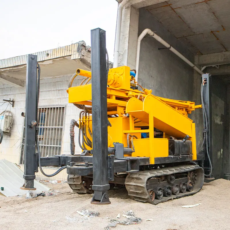 200m deep second-hand water well drilling rig diesel engine for sale